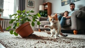 Cat behavior problems from human perspective