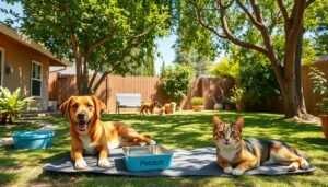 How to protect pets from heat