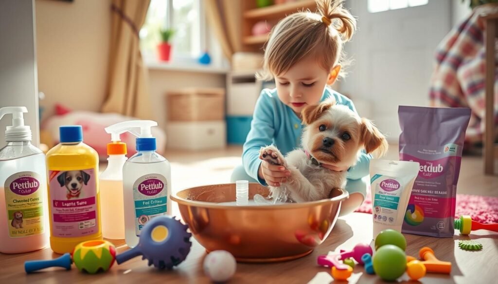 hygiene for pets and children