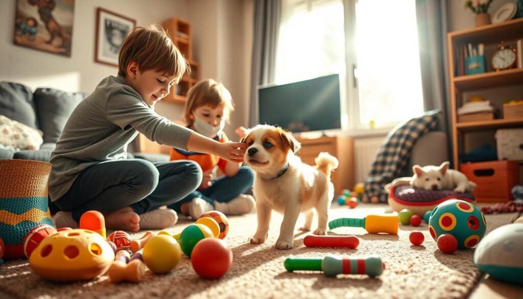 introducing pets to kids