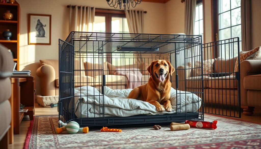 large dog crate