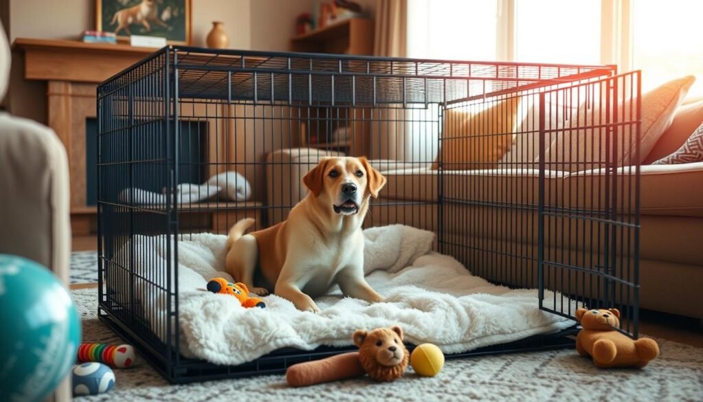 large dog crate