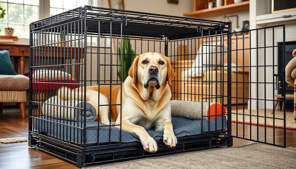 large dog crate materials