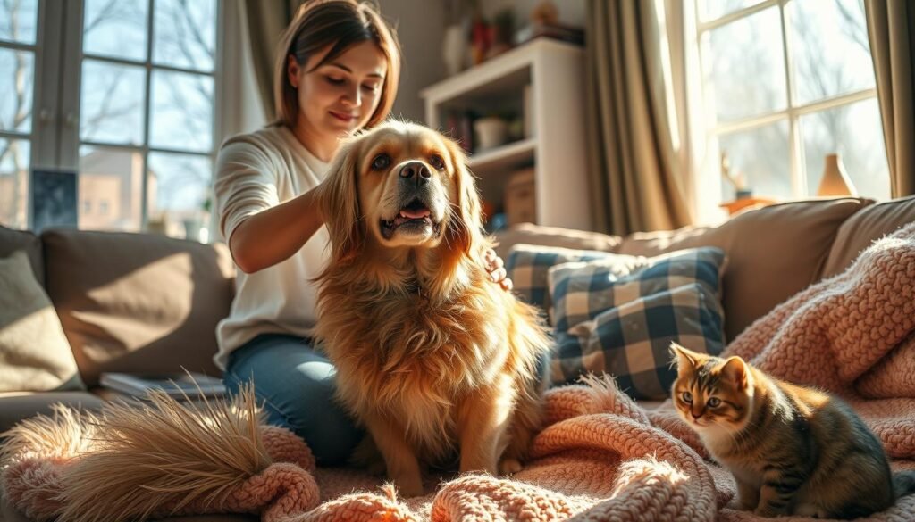 pet brushing