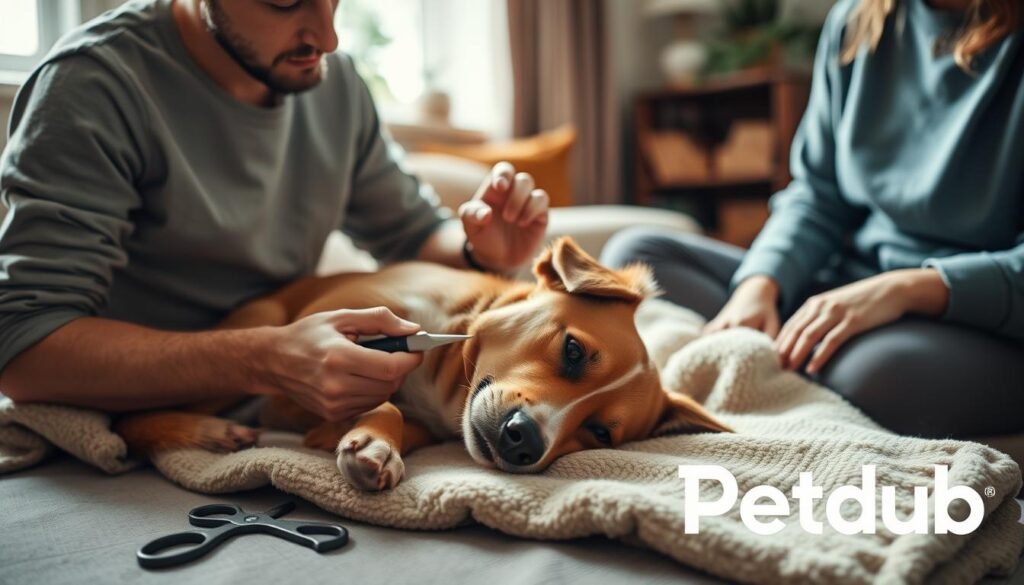 pet nail trimming