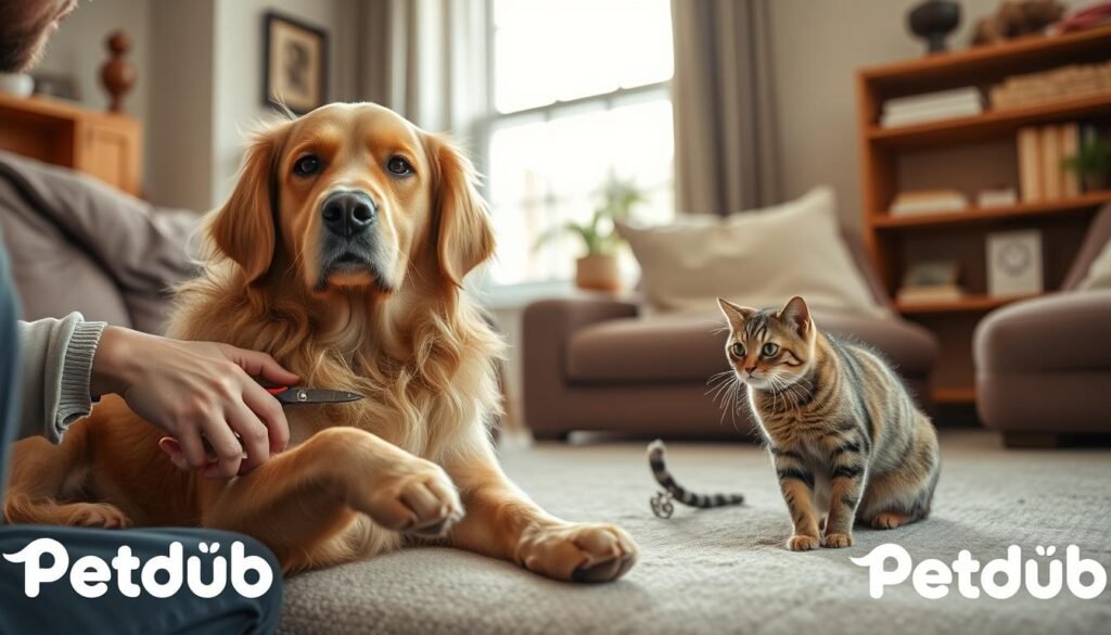 pet nail trimming