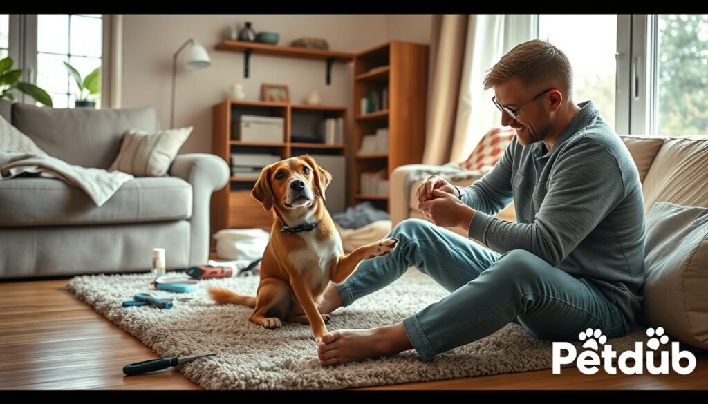 pet nail trimming