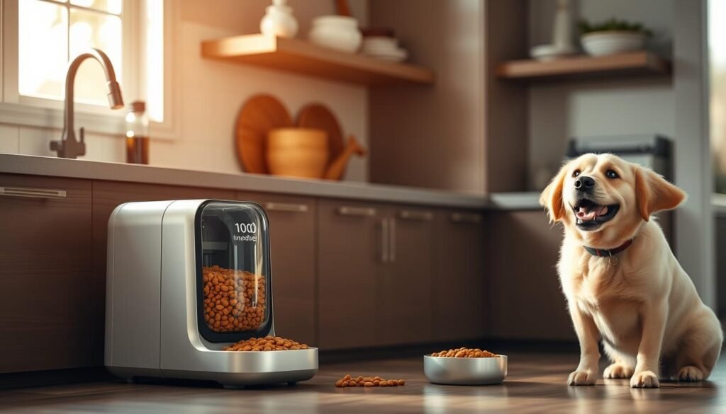 timed pet food dispensers