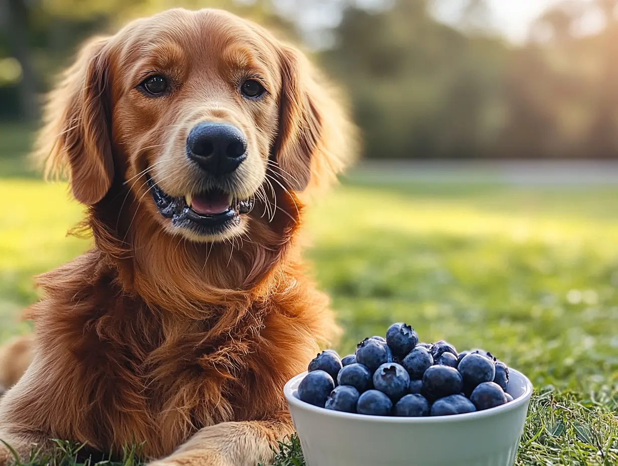 How many blueberries can I give my dog-